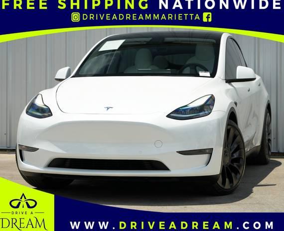 TESLA MODEL Y 2022 7SAYGDEF7NF407327 image